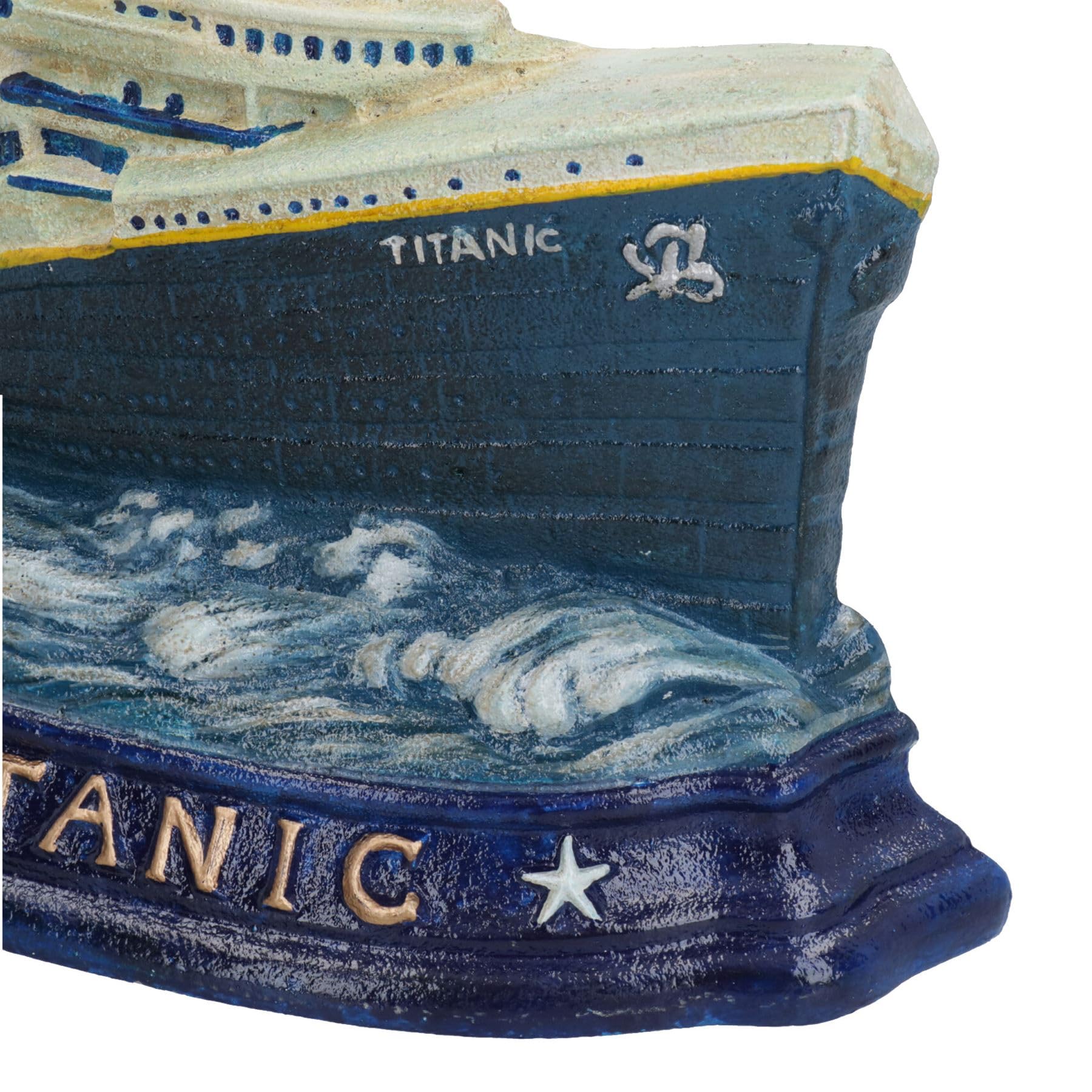 Amazon.com: AB Tools Titanic Door Stop Cast Iron Wedge Doorstop